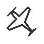 Small Plane SVG Icon